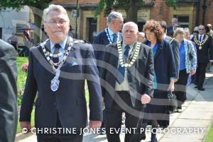 Civic Service in Yeovil - June 5, 2016: The Mayor of Yeovil, Cllr Darren Shutler, held his annual civic service at St John's Church in Yeovil. Photo 16