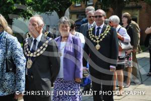 Civic Service in Yeovil - June 5, 2016: The Mayor of Yeovil, Cllr Darren Shutler, held his annual civic service at St John's Church in Yeovil. Photo 17
