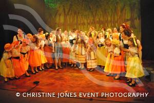 Cinderella with CastawayTheatre Group - Feb 6, 2013: Cinderella (Katie Orwin) and chorus. Photo 9