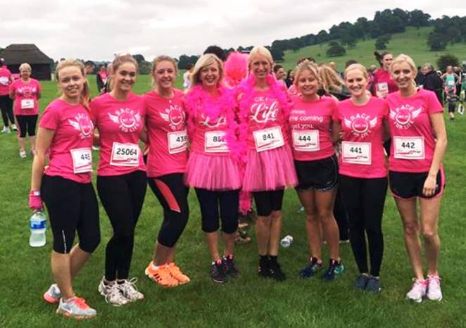 CHARITY NEWS: Congratulations to the Pink Ladies – together they’ll beat it!